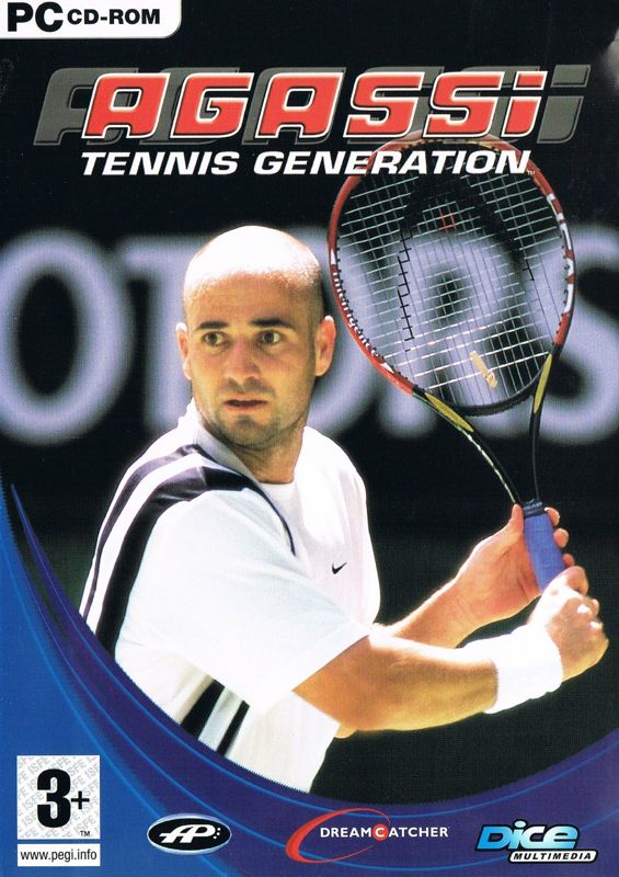 Agassi Tennis Generation box art for Playstation 2
